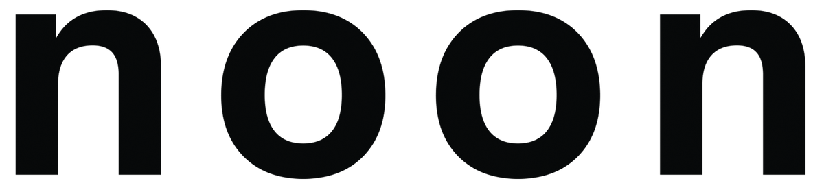 Noon Lettering NOON – noonstudio